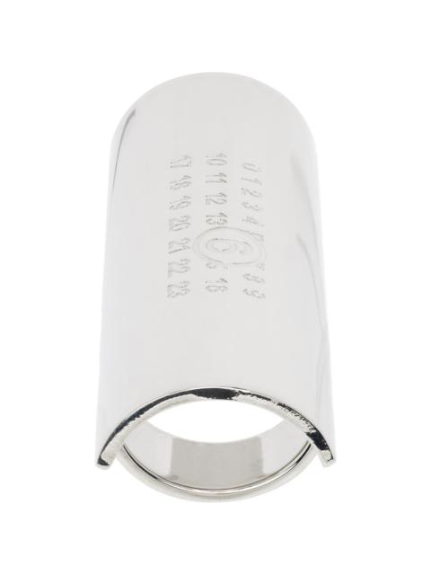 MM6 Maison Margiela Wide Numeric Ring