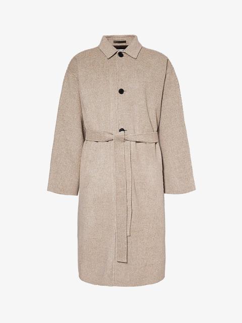 Dape dropped-shoulder oversized-fit wool coat