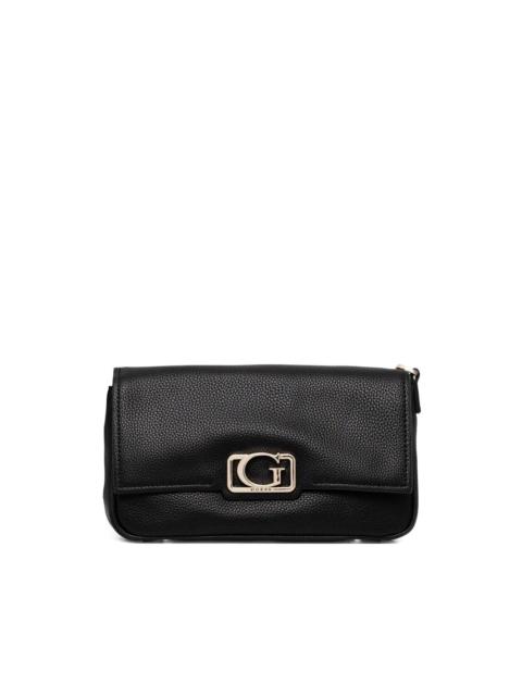 GUESS USA pebbled-leather shoulder bag