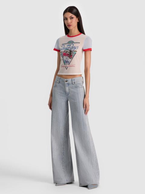 Alice + Olivia TESS TEE - SUMMER IN PARADISE