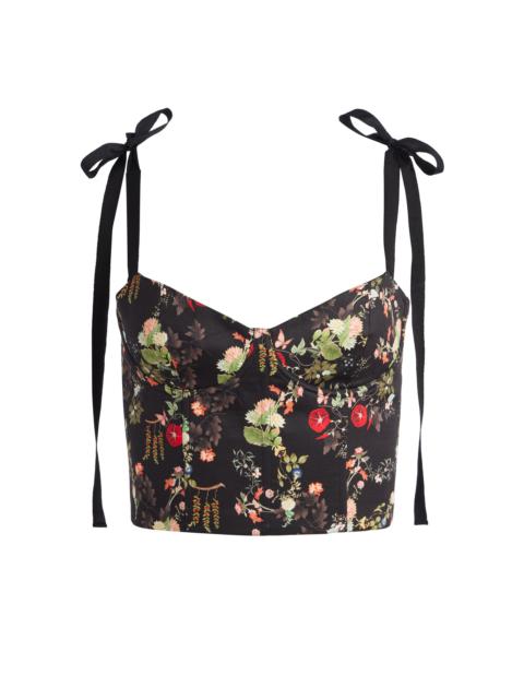 Alice + Olivia HELENE BUSTIER TOP