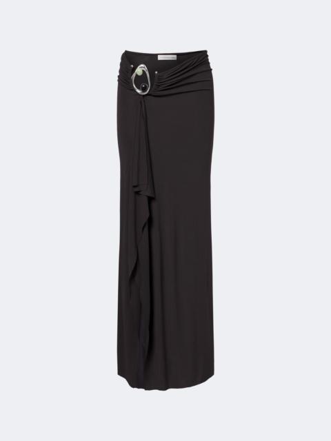 CHRISTOPHER ESBER Orica Crystal gathered jersey maxi skirt