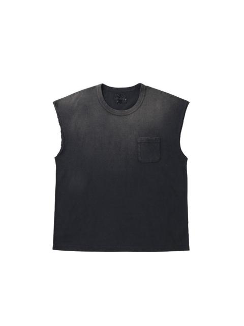 visvim JUMBO TEE S/L DMGD BLACK