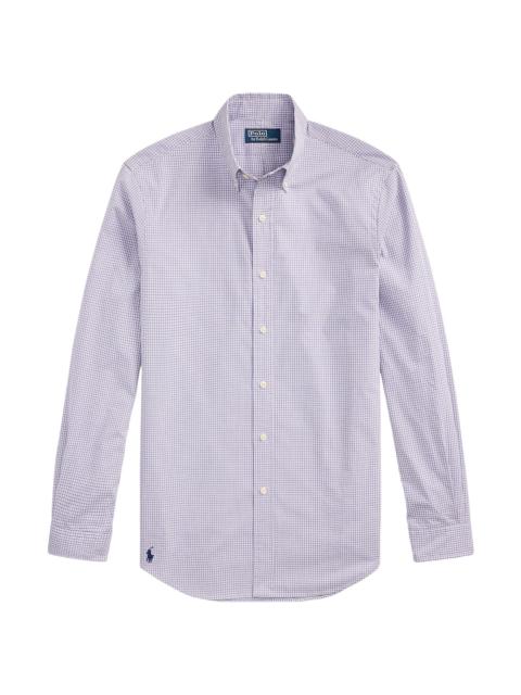 Polo Ralph Lauren Men's Checked Poplin Classic-Fit Shirt - Purple Navy Multi