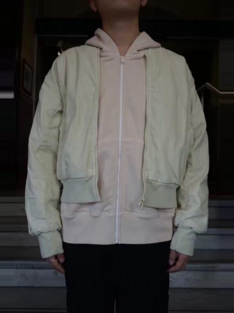 YEEZY Yeezy Season 4 Butter Yellow Lightweight Lined Short Baseball Jacket
