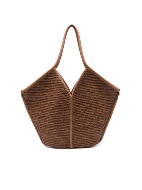 HEREU Calella raffia tote bag