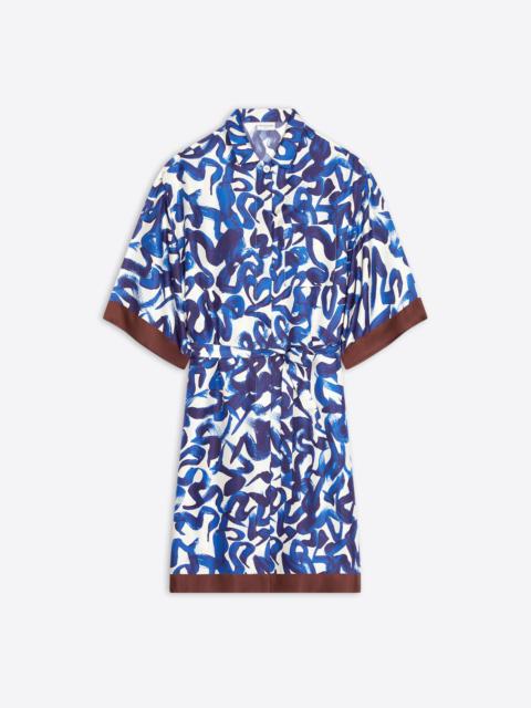 Dries Van Noten SILK SHIRT DRESS