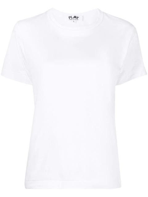 Comme des Garçons PLAY x Invader pixelated-heart T-shirt