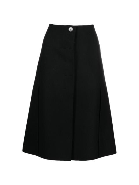 Lanvin A-line midi skirt
