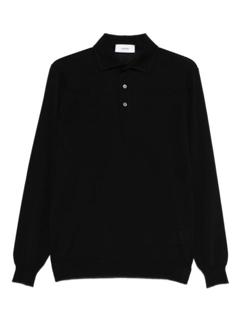 LARDINI long-sleeve polo shirt