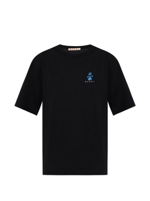 Marni logo-print cotton T-shirt