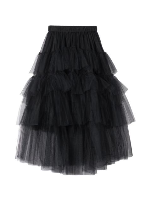 Simone Rocha tiered ribbon midi skirt