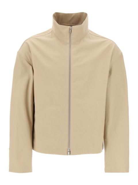 BOXY HIGH-NECK JACKET