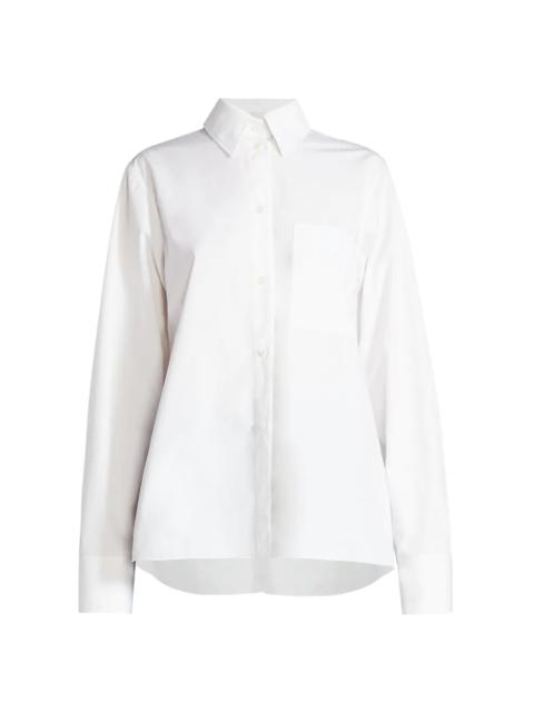NINA RICCI Collared Poplin Shirt