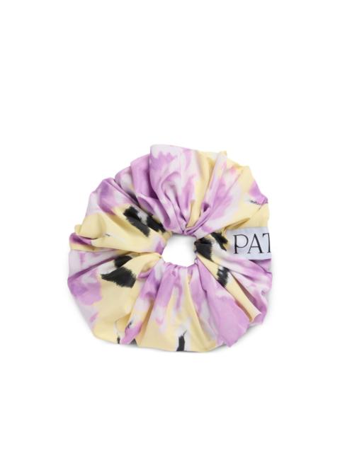 PATOU logo-patch scrunchie