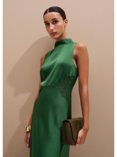 ME+EM Bias Cut Maxi Dress