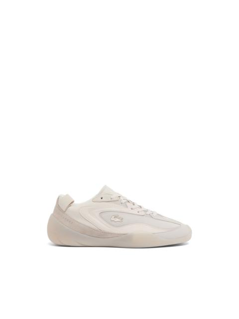 LACOSTE panelled suede-trim low sneakers
