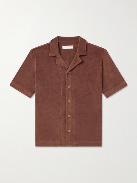 ORLEBAR BROWN Hawkin Solid Cotton Organic Terry Shirt