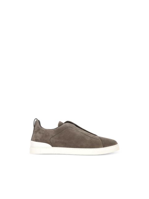 ZEGNA leather sneakers