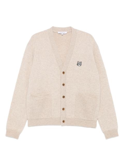 Maison Kitsuné Fox Head cardigan