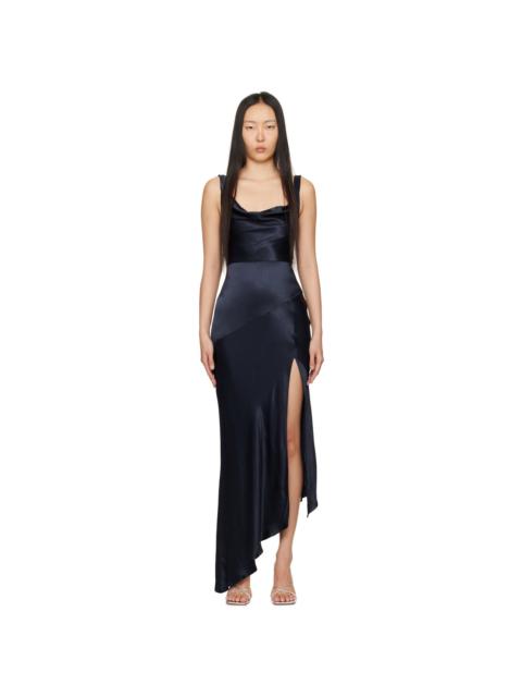 BEC + BRIDGE Navy Moon Dance Maxi Dress