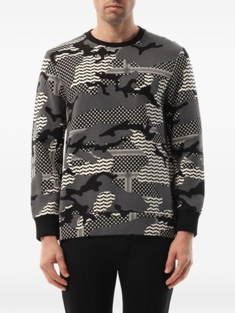 Neil Barrett camouflage-print sweatshirt