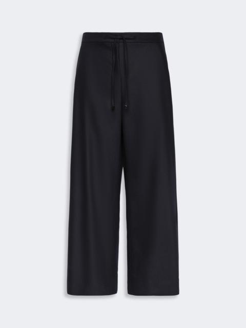 'S Max Mara FLORIA Stretch wool joggers - MIDNIGHTBLUE