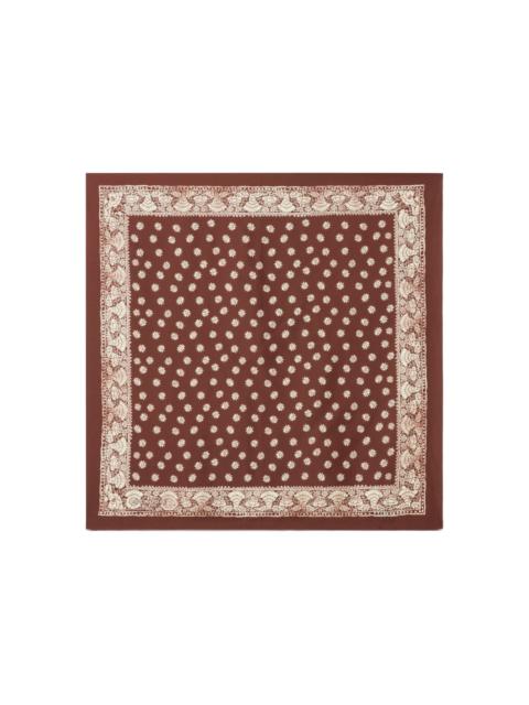 Claudie Pierlot floral silk scarf