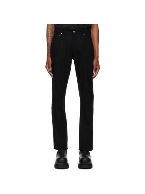 Rick Owens Black Tower Kurdt Trousers