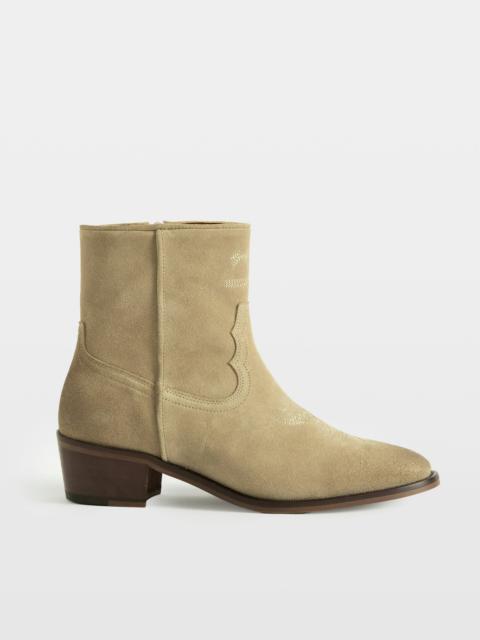 Zadig & Voltaire Tex Low Suede Boots