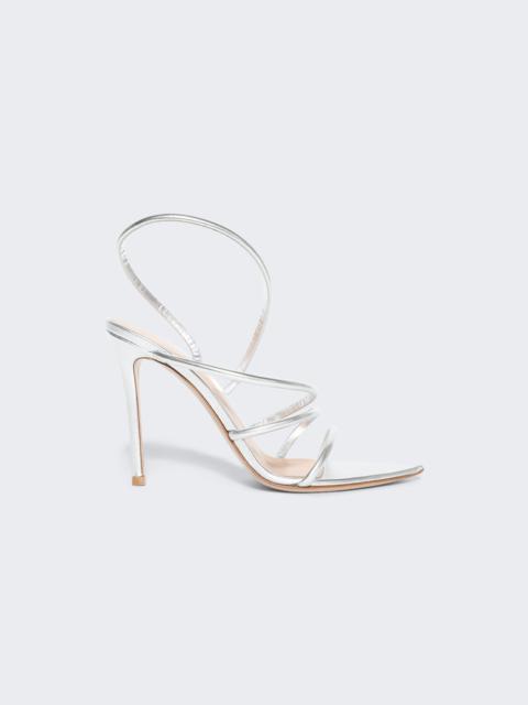 Gianvito Rossi Ettie Heels Silver