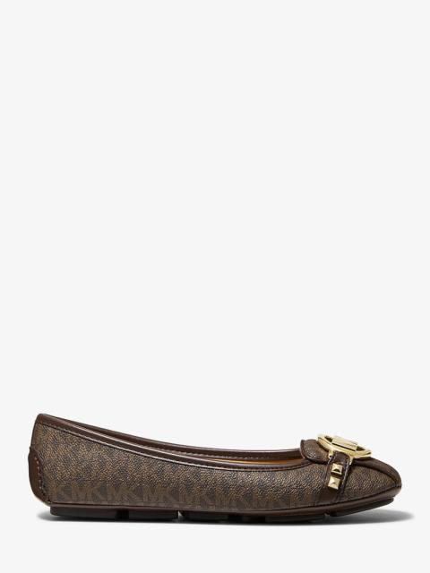 MICHAEL KORS Fulton Studded Logo Moccasin