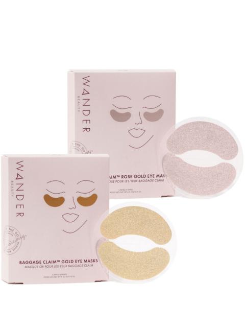 Wander Beauty Wander Beauty Baggage Claim Eye Masks Set - 12 pair (Worth $52)