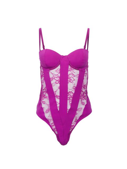 Fleur du Mal Cupped Bodysuit