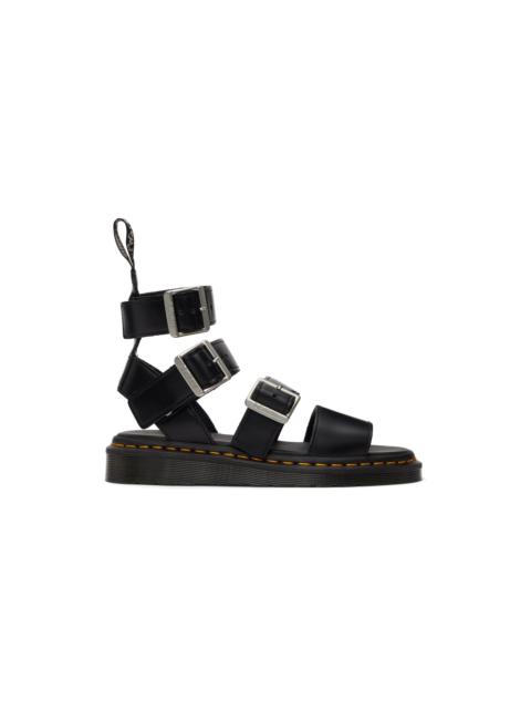 Rick Owens Black Dr. Martens Edition Gryphon High Sandals