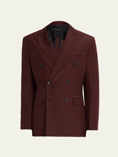 Brioni Men's Wool Peak Lapel Two-Piece Suit