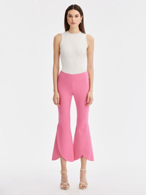 Oscar de la Renta ANKLE LENGTH TULIP FLARE PANT