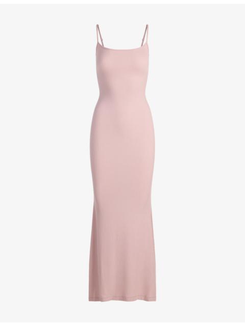 SKIMS Soft Lounge ribbed jersey maxi slip dress