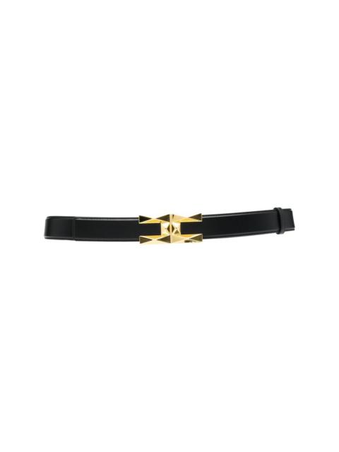 ELISABETTA FRANCHI logo-buckle fastening belt