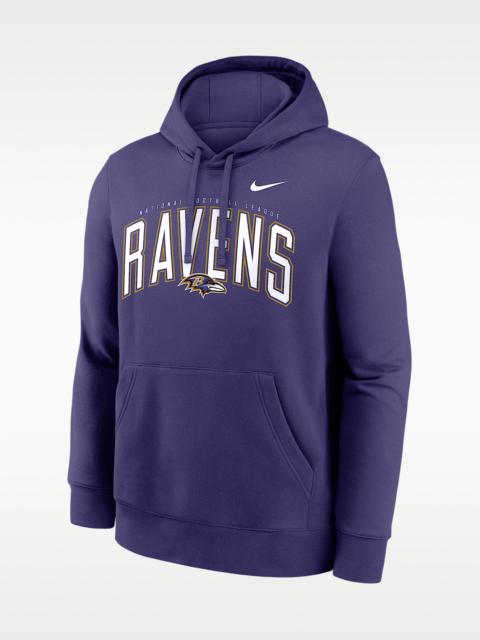 Nike Baltimore Ravens Club Men's Nike NFL Pullover Hoodie
