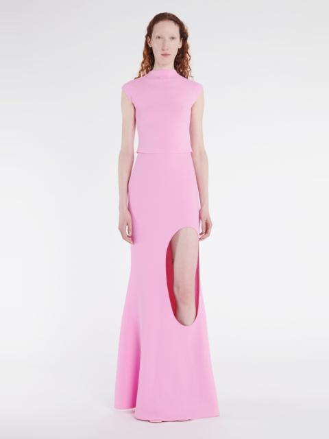 A.W.A.K.E. MODE KNITTED SLEEVELESS TOP PINK