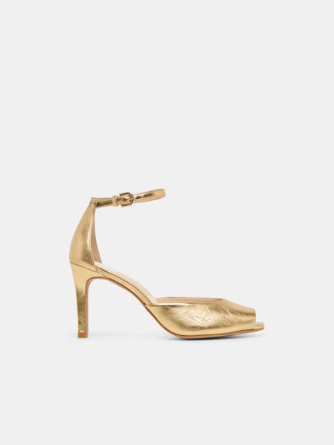 dolce vita SERLO HEELS GOLD CRINKLE PATENT