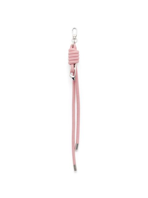 Diesel KNOTTED-STRAPS CHARM IN METAL AND PU