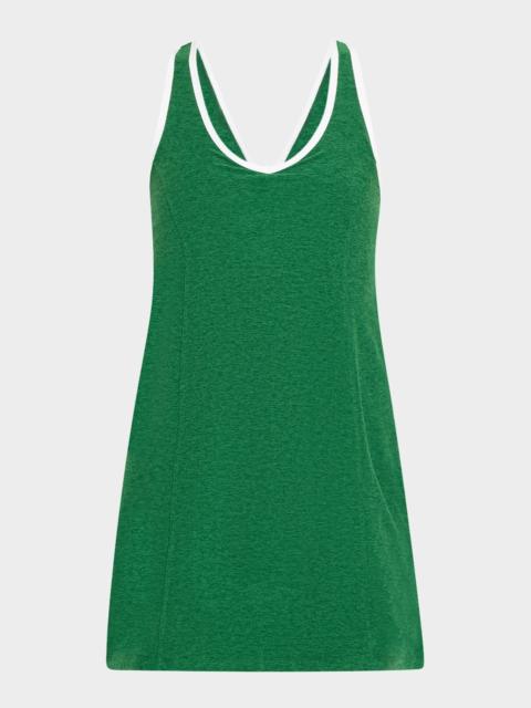 BEYOND YOGA Spacedye Contrast-Trim Active Dress