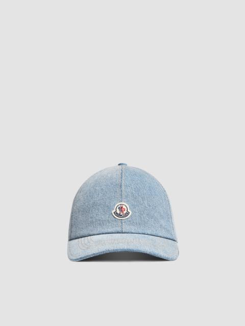 Moncler Denim Baseball Cap