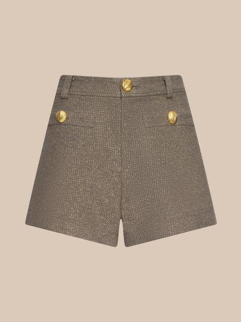 L'AGENCE Dionne Tweed Short