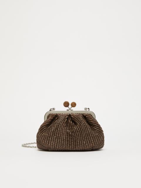 WEEKEND Max Mara PALMAS Small raffia-effect Pasticcino Bag