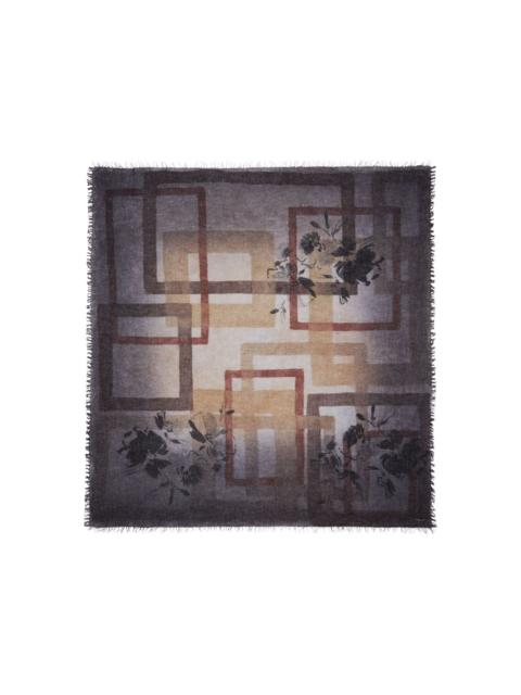 Faliero Sarti Krystal fringed-trim scarf