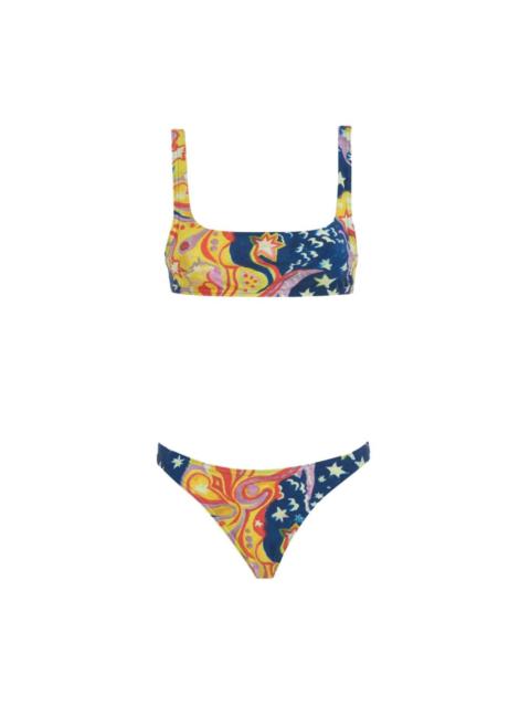 Marni graphic-print bikini