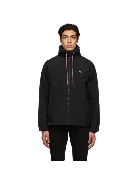 Marcelo Burlon County Of Milan Black Cross Windbreaker Jacket